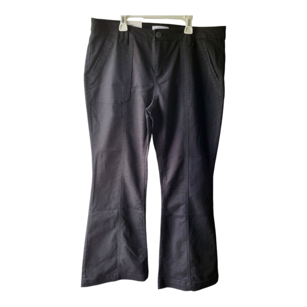 💕Vanilla Star Black Flared Jeans Size 13 New